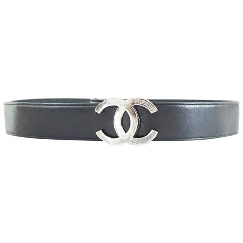 chanel belt canada|Chanel black belt silver buckle.